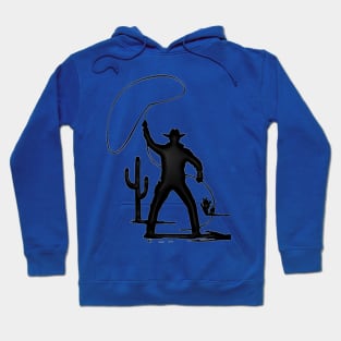 Western Era - Cowboy with Lasso 2 Hoodie